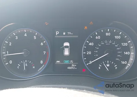 2022 Hyundai Kona Sel z USA, uszkodzony, nr VIN KM8K6CAB6NU912989